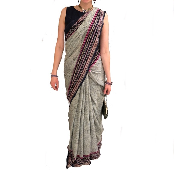 Dresses & Skirts - Complete saree outfit (wrap, blouse & underskirt)